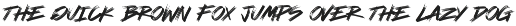 Casual Brush SVG Fonts preview