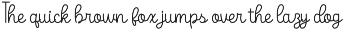 Handwritten Halloween font preview