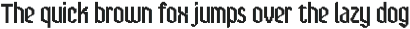 Brexamo - Pixelated Condensed Sans preview