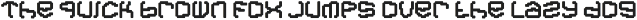Cyber Bytes Futuristic Pixel Font font preview