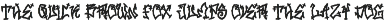Spooky Street Horror Graffiti Font font preview