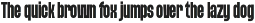 Braked - A Family Sans Condensed preview