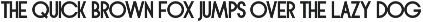 Theboon - Sans Serif Display Font preview