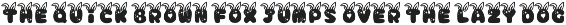 Easter Bunny - Cartoon Font Types font preview