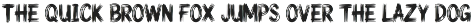 MASECORE font preview