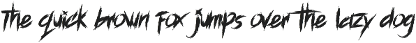 BLOOD SEEKER font preview