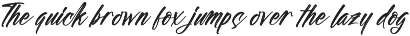 Heyday Gustine Modern Brush Font preview