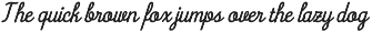 CS Dainty – Script Font preview