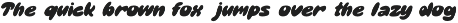 Raivol - Bubble Display Font preview