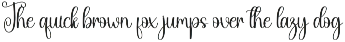 Brushed | Script Font preview