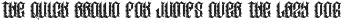 Oldero Glemoxe - Tattoo Font font preview