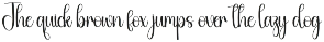Mountain | Script Font preview