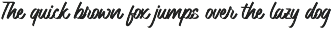 Hayken | Script Font preview