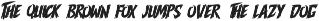 Brush - Display Brush Font font preview