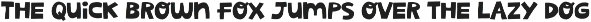 POMODORO GANG | CHUNKY FONT font preview