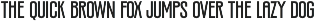Silverandes; Condensed Display Font preview