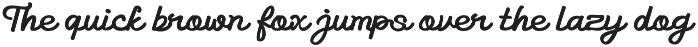Groovy Shoeline - Monoline Script preview