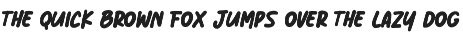Capuno Bold Handmade Font preview