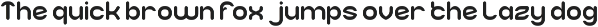 Bubbly Water font preview