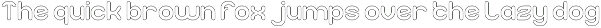 Bubbly Water font preview