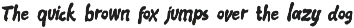 Mosive Quirky Display Typeface preview