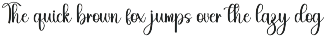 Shining Pearls font preview