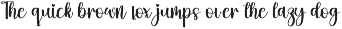 Shine Beach font preview