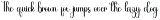 Calligraphy preview
