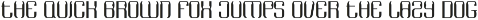 Sandez - Techno Font font preview