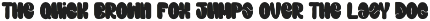 Funny Onedur - Groovy Font font preview