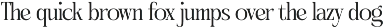 Qinfolk - Elegant Serif Font preview