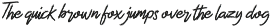 Blackbeard - Brush Font preview