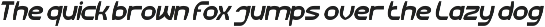 Big Foot font preview