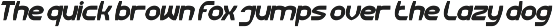 Big Foot font preview
