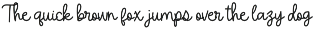 Lemon Sunrise | Script Font preview