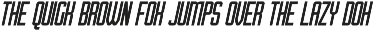 Nilmero - Modern Condensed Font preview