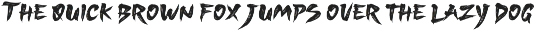 Sukajan Brush Font font preview
