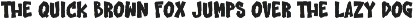 Janggro Display Font preview