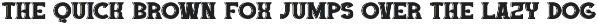 Classic Geqaso - Retro Slab Font preview