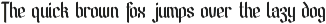 Barklise Modern Blackletters Font font preview