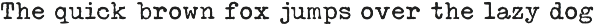 Olivetti Lettera - A Typewriter Font preview