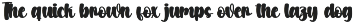 Letter Sunday | Script Font preview