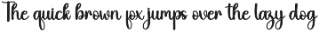 Bayside | Script Font preview