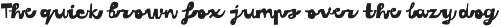 Best Frenemy Playful Vibe Script font preview