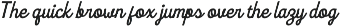 CS Britney – Script Font preview