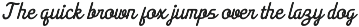 CS Kaylie – Script Font preview