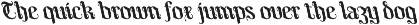 CS Meliora – Blackletter Font preview