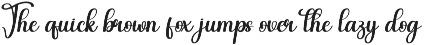 Bigday | Script Font preview