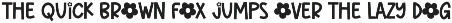 Flowers Blooming font preview