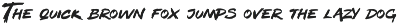 More Brains! Retro Horror Font preview